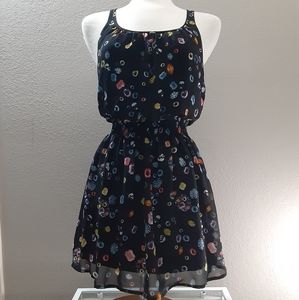 Olsenboye Skulls & Jewels Sleeveless Dress XS